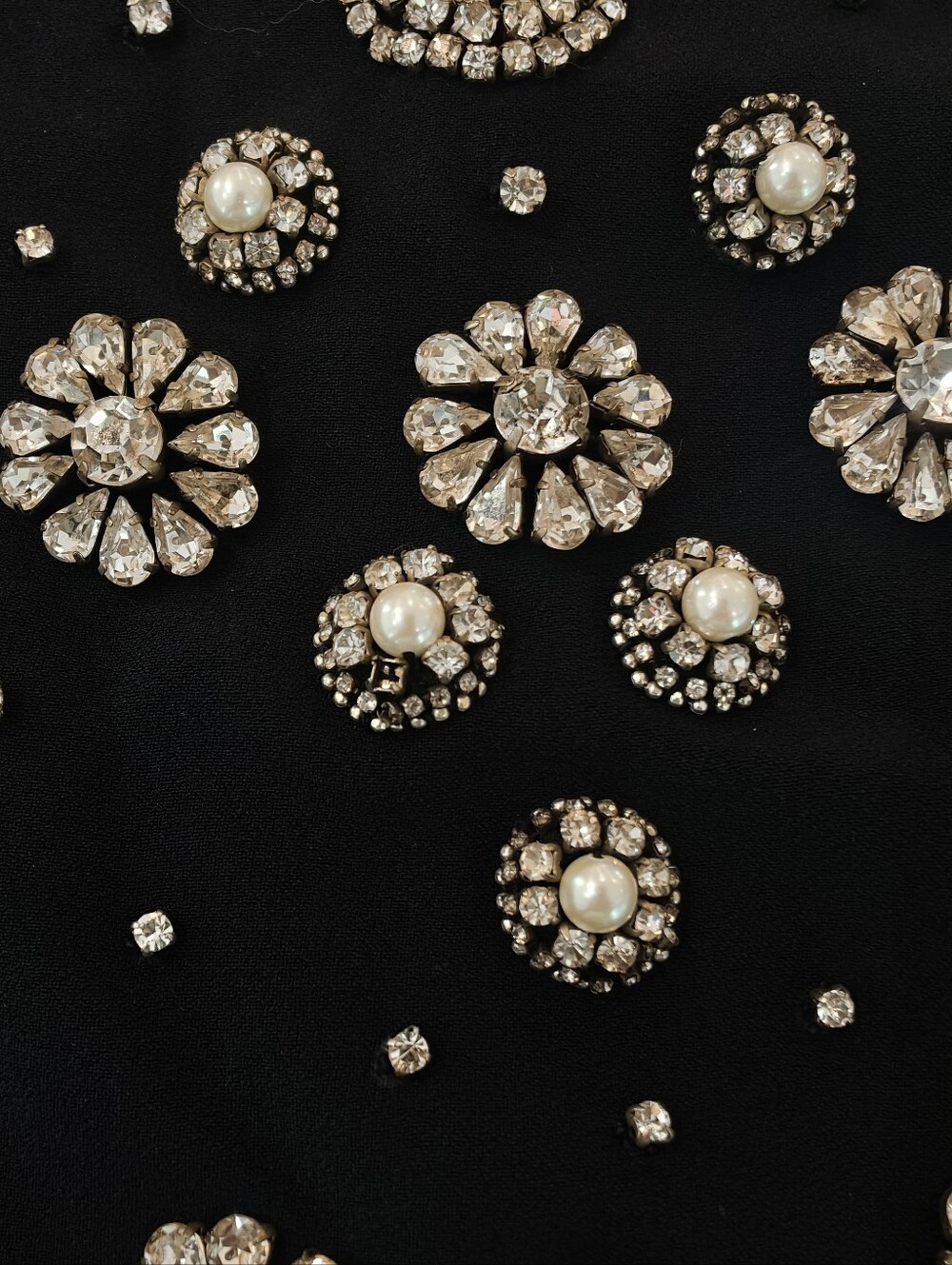 Alexander McQueen Black crystal rhinestones top - Picture 9 of 10